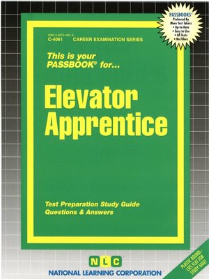 cover image of Elevator Apprentice